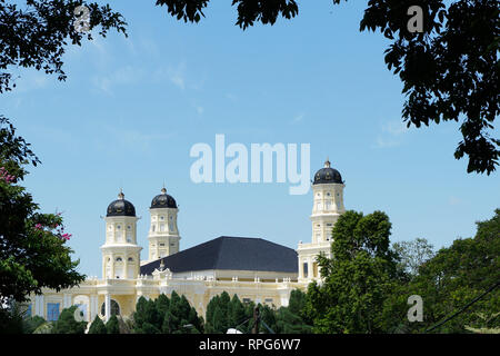Sultan Abu Bakar moschea di stato di Johor Bharu Malesia - Immagine Foto Stock