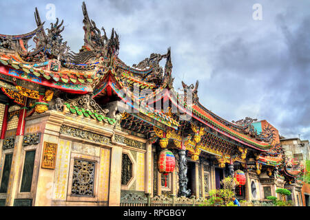 Tempio Longshan in Taipei, Taiwan Foto Stock