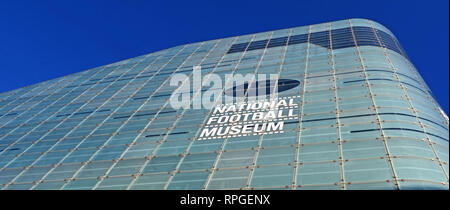 Museo Nazionale del Calcio, Urbis edificio cattedrale giardini, Todd St, Manchester North West England, Regno Unito, M4 3BG Foto Stock