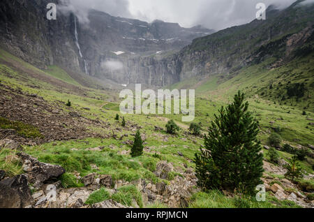 Vista del cirque di Gavarny Francia Foto Stock