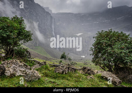 Vista del cirque di Gavarny Francia Foto Stock