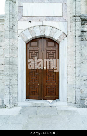 La Moschea di Suleymaniye porta Foto Stock