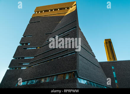 L'edificio Blavatnik, Tate Modern, Londra Foto Stock