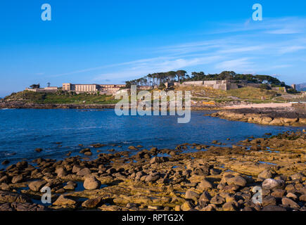 Parador de Bayona. Pontevedra. La Galizia. España Foto Stock