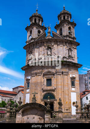 Santuario de la Virgen Peregrina. Pontevedra. La Galizia. España Foto Stock