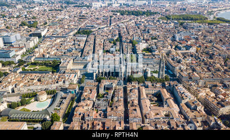 Cattedrale di Bordeaux, Cathédrale Saint-André de Bordeaux, Bordeaux, Francia Foto Stock