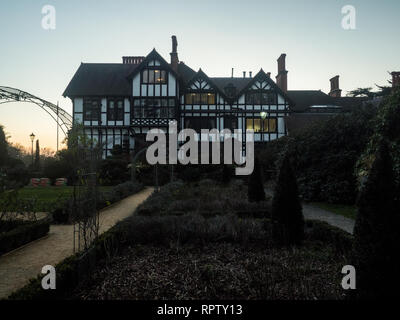 Bhaktivedanta Manor ISKCON sito vicino a Watford, Inghilterra Foto Stock