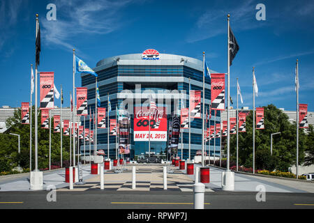 Dietro le quinte della coca-cola 600 e la sua grande settimana della velocità delle parti prima della grande gara Foto Stock