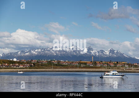 Ghiacciaio Marziale, Ushuaia, Tierra del Fuego, Argentina Foto Stock