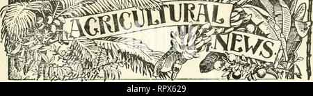 . Notizie agricoli. Agricoltura -- West Indies; le malattie delle piante -- West Indies. Una revisione Fortnightly di imperiale del dipartimento dell'agricoltura per la WEST INDIES. Vol. XV. No. 373. BARBADOS, 12 agosto 1916. Prezzo Id. Contenuto. Pagina. Pagina. Banana, utile fatti con- cerning Exiiorts cotone dal West Indies Cuba, macchina aratura in diverse varietà di canna in Denierara, restituisce dalle esportazioni dalla Repubblica dominicana, 1915 Fisli, piante che stupire spighe Gum e pectina Filter-Press torta, Esti- mazione di insetti note:- i tentativi di controllo degli impianti di bug cibo nativo di piante della macchia di cotone Foto Stock