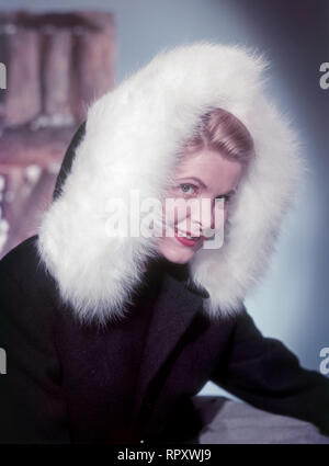 Die österreichische Schauspielerin Johanna Matz, ca. 1957. Attrice austriaca Johanna Matz, 1957. Foto Stock