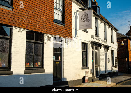 Il George and Dragon Public House, High Street, Wrotham, Kent Foto Stock