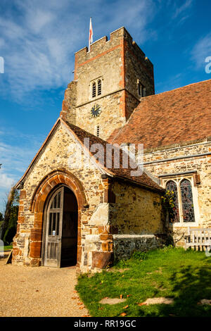 Chiesa di St Peters, Fen Pond Road, Ightham, Kent Foto Stock