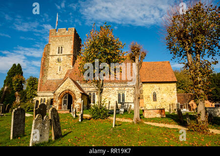 Chiesa di St Peters, Fen Pond Road, Ightham, Kent Foto Stock