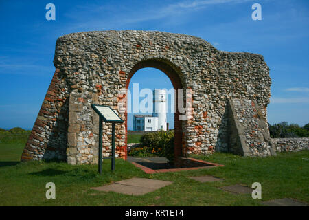 Faro, Hunstanton, Norfolk, Regno Unito Foto Stock