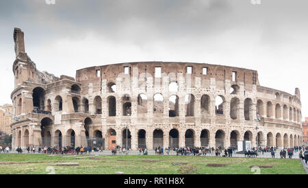 Il Colosseo a Roma Foto Stock