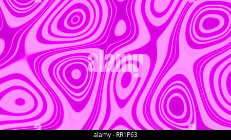 8K UHD viola e magenta psichedelico astratto blob di Neon Wallpaper Foto Stock