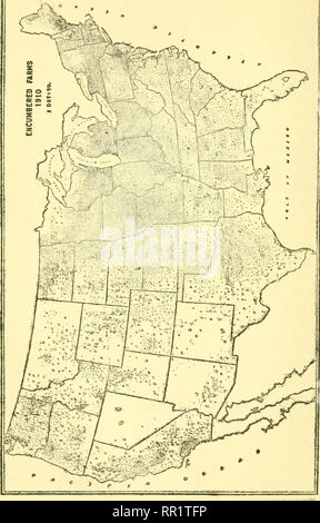 . L'economia agricola. Agricoltura -- aspetti economici degli Stati Uniti, il possesso della terra. 228 L'economia agricola. Si prega di notare che queste immagini vengono estratte dalla pagina sottoposta a scansione di immagini che possono essere state migliorate digitalmente per la leggibilità - Colorazione e aspetto di queste illustrazioni potrebbero non perfettamente assomigliano al lavoro originale. Taylor, Henry C. (Henry Charles), 1873-1969. New York : Macmillan Foto Stock