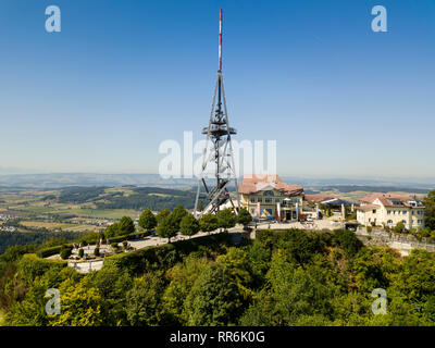 Vista aerea di Uetilberg mountain a Zurigo, Svizzera Foto Stock