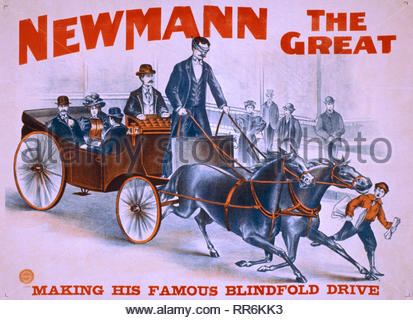 Newmann il Grande, vintage poster pubblicitari dai primi anni del novecento Foto Stock