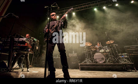 Glasgow, Scotland, Regno Unito. Il 24 febbraio, 2019. Blue Oyster Cult, in concerto al O2 Academy di Glasgow Grande, UK. Credito: Stuart Westwood/Alamy Live News Foto Stock