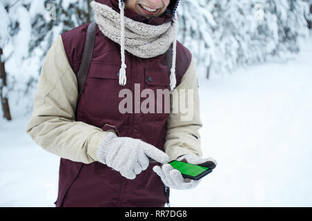 App di navigazione Foto Stock