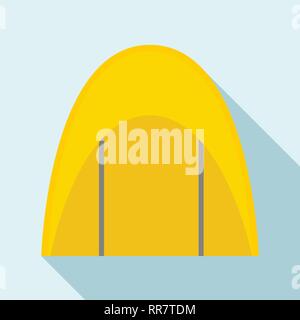 Icona di sbalzo, stile piatto Illustrazione Vettoriale