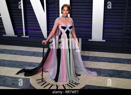 Selma Blair frequentando il Vanity Fair Oscar Party a Wallis Annenberg Center for the Performing Arts di Beverly Hills, Los Angeles, California, USA. Foto Stock