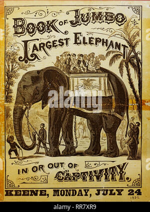 Circus World Museum posters Baraboo Wisconsin Foto Stock