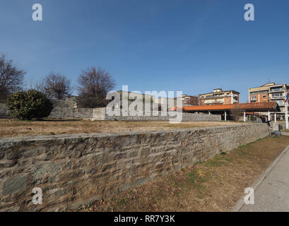 ALBA, Italia - circa Febbraio 2019: corte e uffici giudiziari Foto Stock