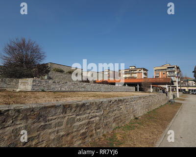 ALBA, Italia - circa Febbraio 2019: corte e uffici giudiziari Foto Stock