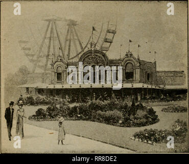 'Parigi a Londra : 1902, Earl's Court : guida ufficiale e catalogo : direttore generale Imre Kiralfy" (1902) Foto Stock