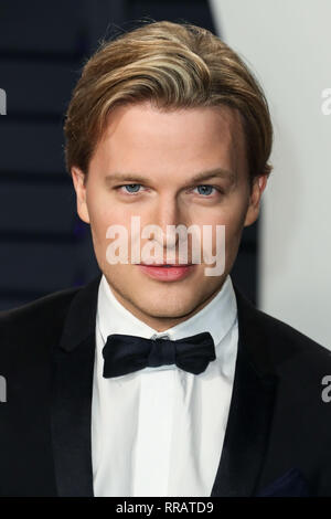 BEVERLY HILLS, Los Angeles, CA, Stati Uniti d'America - 24 febbraio: Ronan Farrow arriva a 2019 Vanity Fair Oscar Party a Wallis Annenberg Center for the Performing Arts il 24 febbraio 2019 a Beverly Hills Los Angeles, California, Stati Uniti. (Foto di Xavier COLLIN/Image Press Agency) Foto Stock