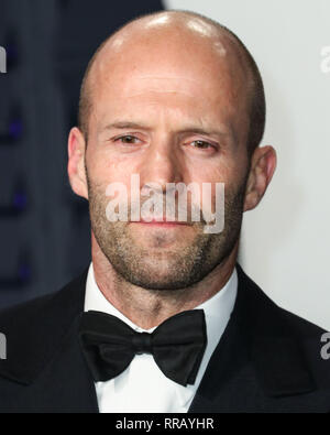 BEVERLY HILLS, Los Angeles, CA, Stati Uniti d'America - 24 febbraio: Jason Statham arriva a 2019 Vanity Fair Oscar Party a Wallis Annenberg Center for the Performing Arts il 24 febbraio 2019 a Beverly Hills Los Angeles, California, Stati Uniti. (Foto di Xavier COLLIN/Image Press Agency) Foto Stock