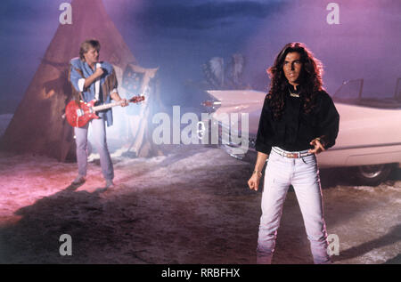 MODERN TALKING, Dieter Bohlen, Thomas Anders, Duo Pop (1986) / Überschrift: Modern Talking Foto Stock