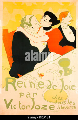 Reine de Joie, Victor Joze, stampa poster, 1892 da Henri de Toulouse-Lautrec Foto Stock