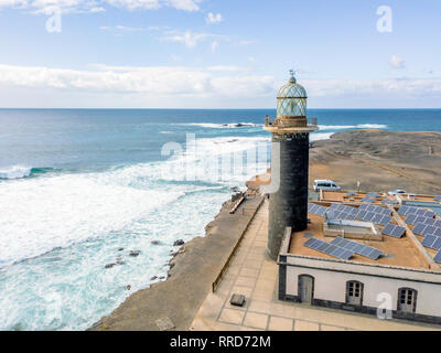 Punta Faro Jandia situato a sud di Fuerteventura, Isole canarie, Spagna Foto Stock