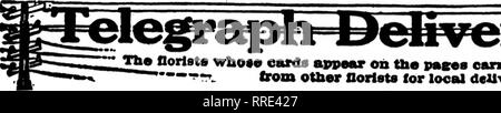 . Fioristi' review [microformati]. Floricoltura. 94 i fioristi' Riesaminare Fbbbuaby 17, 1921. n th" florigf wlio"0 cants avpear sulla !&GT;•""? Thl eanrylnc* cordone* sono praparad per compilare gli ordini '-^•7. da otber fioristi (o il recapito locale su tlie solita base.. Si prega di notare che queste immagini vengono estratte dalla pagina sottoposta a scansione di immagini che possono essere state migliorate digitalmente per la leggibilità - Colorazione e aspetto di queste illustrazioni potrebbero non perfettamente assomigliano al lavoro originale. Chicago : fioristi' Pub. Co Foto Stock