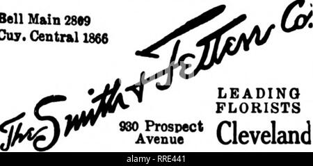 . Fioristi' review [microformati]. Floricoltura. ^ cconsiderare un J onesr-Russell Co. 1284 Aoenue Euclid Cleoeland membri F. T. D. Una campana principali 2899 CUT. Central 1866. Fioristi leader AveaM^ Cleveland Cleveland Ohio A. GRAHAM &AMP; figlio 5523 EUCLID AVENUE membri fioristi' Telegraph Assn. consegna CLEVELAND, 0. 5923 EUCLID AVENUE WESTMAN &AMP; GETZ fiori e i membri del servizio fioristi Telegraph consegna. CLEVELAND. OHIO Wm. H. Temblett fiori stati F. T. D. io03] 3 Euclid Avenue amrJo^J PENN SQUARE eveland, fioristi SEMPRE APERTO IL VOSTRO F. T. D. ORDINI CLEVELAND PARCO FLORAL CO. 144 pubblica piazza - 13336 Foto Stock