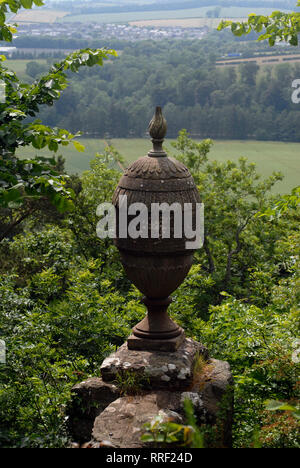 Turismo Culturale: Statua di William Wallace a Bemersyde, St. Boswells, Scottish Borders Scozia, Regno Unito Foto Stock