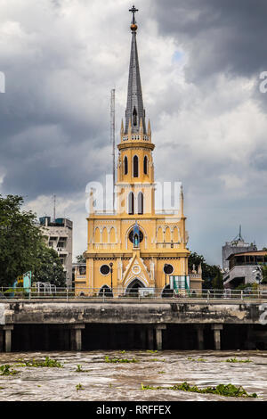 Santo Rosario Chiesa di Bangkok, Tailandia. Foto Stock