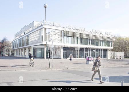 Cafe Moskau, Berlino, Germania, Europa Foto Stock