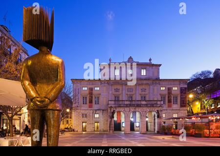 Sao Carlos Theatre, Lisbona, Portogallo, Europa Foto Stock