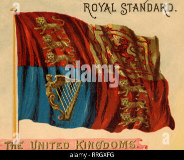 Bandiera dei regni uniti. Foto Stock