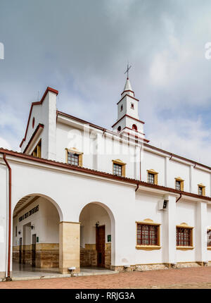 Monserrate Santuario, Bogotà, Distretto Capitale, Colombia, Sud America Foto Stock