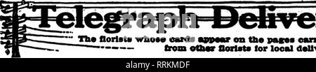 . Fioristi' review [microformati]. Floricoltura. 40 i fioristi^ Review JUNB 28, 1917. Si prega di notare che queste immagini vengono estratte dalla pagina sottoposta a scansione di immagini che possono essere state migliorate digitalmente per la leggibilità - Colorazione e aspetto di queste illustrazioni potrebbero non perfettamente assomigliano al lavoro originale. Chicago : fioristi' Pub. Co Foto Stock