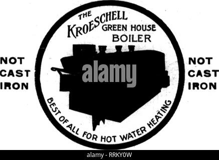 . Fioristi' review [microformati]. Floricoltura. 152 fioristi' rivedere Agosto 17, 1916. Quando si compra-QET UN KROESCHELL "caldaia di ineguagliabile ECONOIMY carburante' acquista direttamente in fabbrica a prezzi dell'utente. I fatti sono più eloquenti delle parole questo principio ha sollevato la caldaia KROESCHELL da una modesta posizione in un mondo di record, con milioni di piedi di vetro. Il motivo è bene chiedere a uno qualsiasi dei nostri clienti. I conservatori del Presidente degli Stati Uniti si trovano ODPOsite il Monumento di Washington, Washingtan. D. C. Oltre 30 serre sono dedicati alla coltivazione di fiori recisi, orchidee e decorazioni Foto Stock