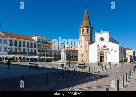 Vista di Tomar la città in Portogallo Foto Stock