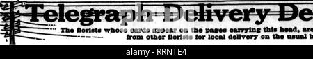 . Fioristi' review [microformati]. Floricoltura. 76 i fioristi^ novembee revisione n, ms.. flortsta whoa* euda appMur su th* PMwa oairrlns fhla haad, ar" pr"p"R"d a tOl ordvra da otbor floriata per looal consegna sul tbe naual ImmIb.. Si prega di notare che queste immagini vengono estratte dalla pagina sottoposta a scansione di immagini che possono essere state migliorate digitalmente per la leggibilità - Colorazione e aspetto di queste illustrazioni potrebbero non perfettamente assomigliano al lavoro originale. Chicago : fioristi' Pub. Co Foto Stock