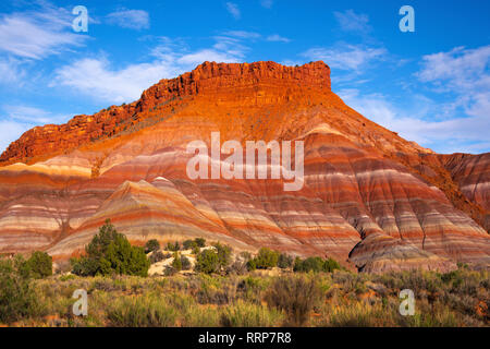 Immagini da Paria Ghost Town colline dipinte nel Grand Staircase-Escalante monumento nazionale nel sud dello Utah Foto Stock